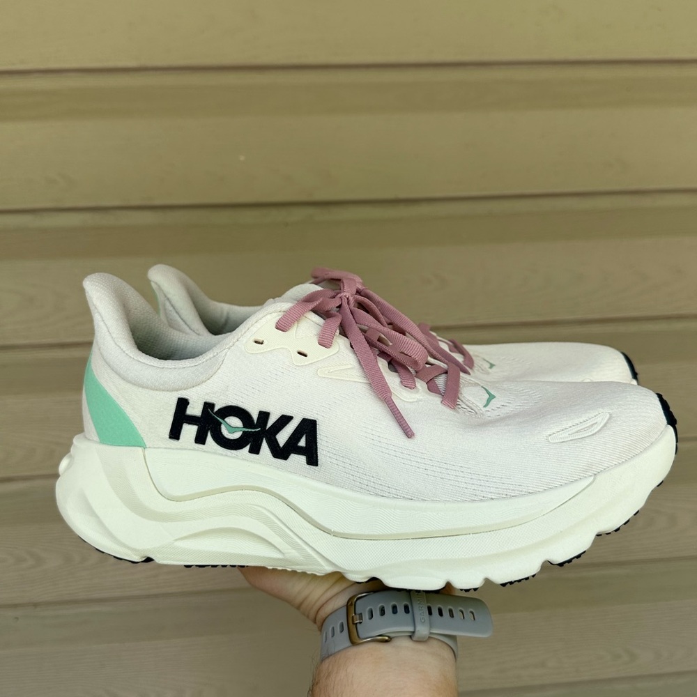 Hoka One One Women Arahi 8 1168711 RCRM Pink Running Shoes Sneakers Size 8.5B